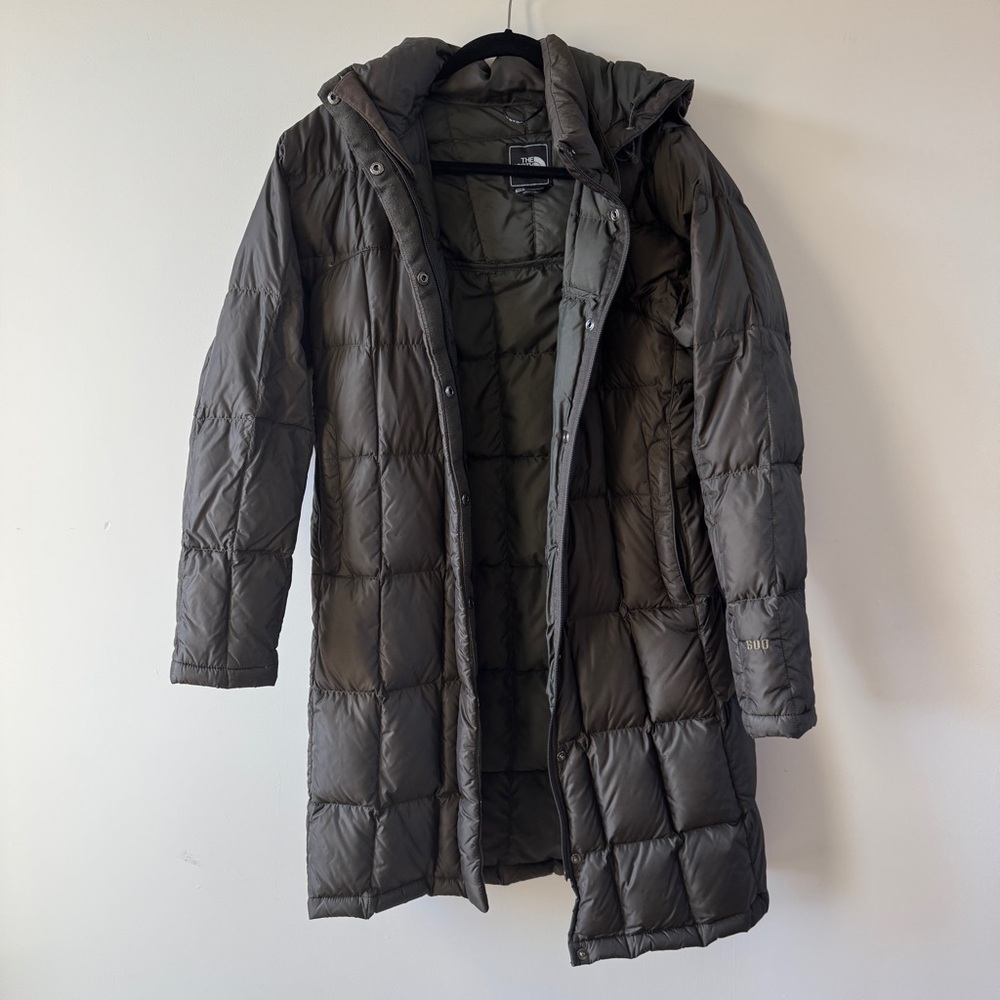 The North Face Dark Gray Puffer Jacket